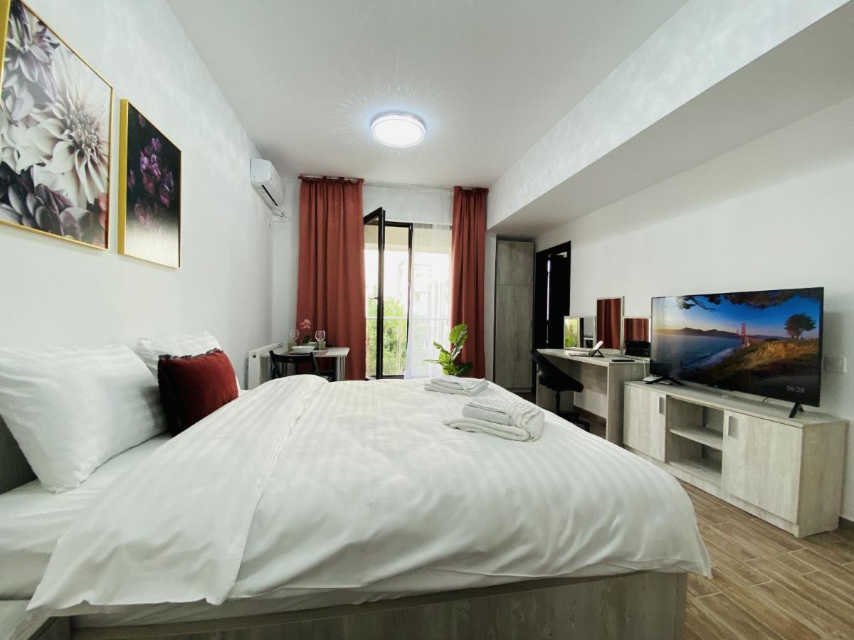 New City Studios With Balcony Bucureşti Exterior foto
