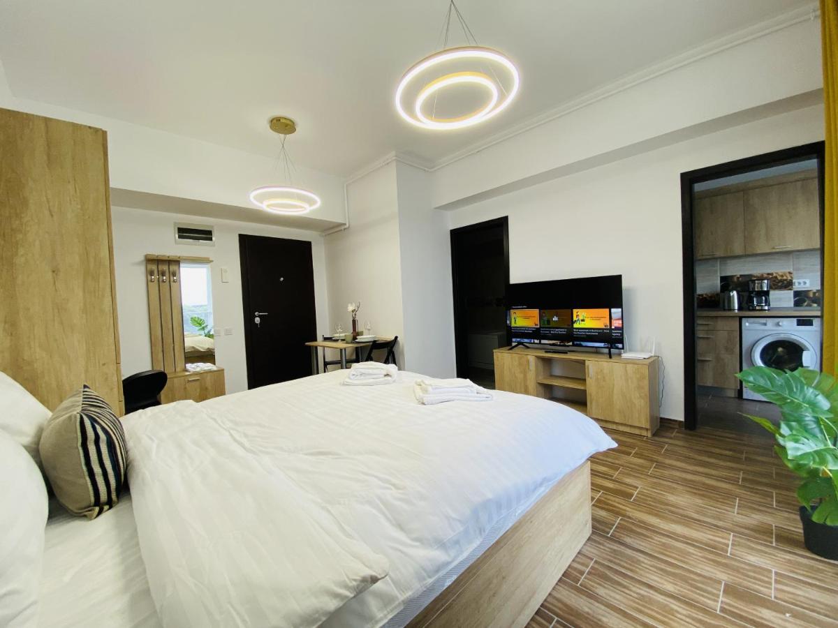 New City Studios With Balcony Bucureşti Exterior foto
