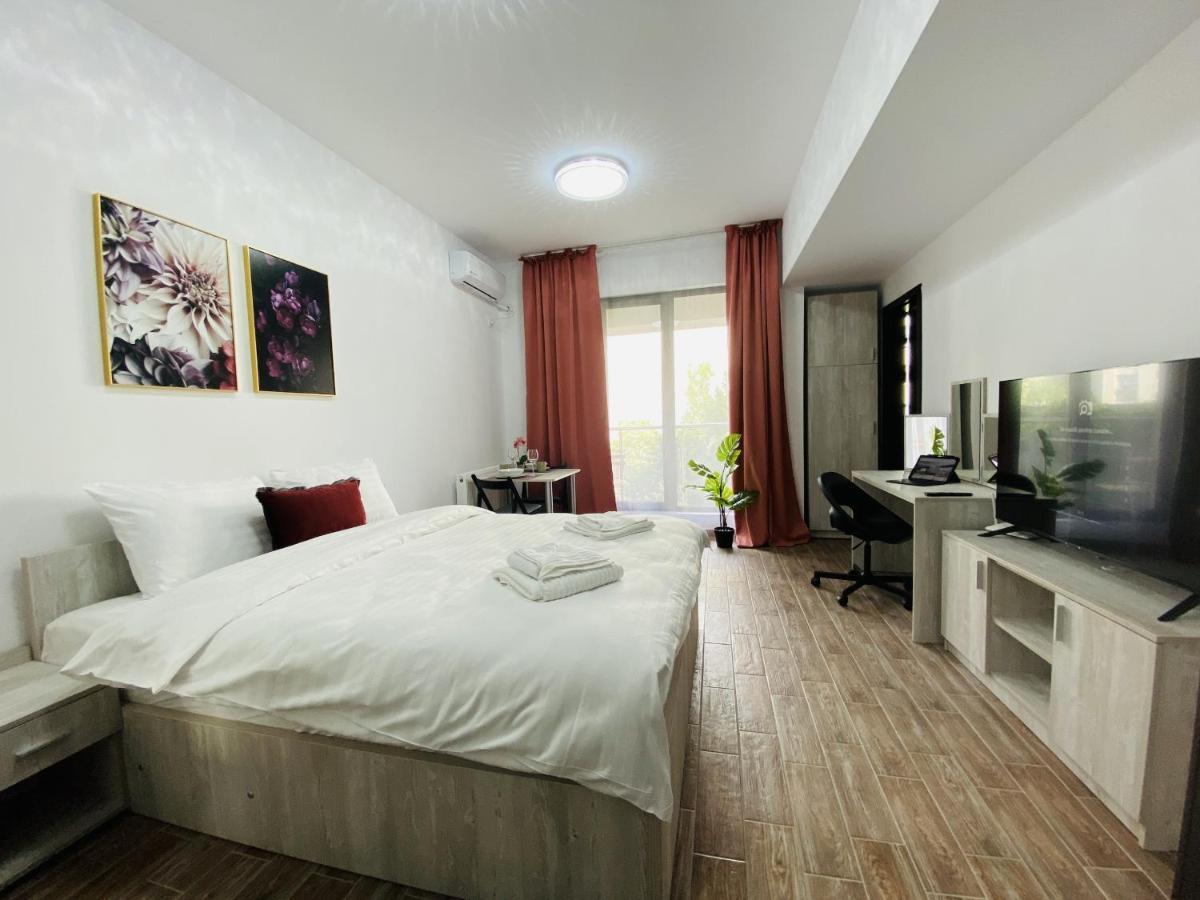 New City Studios With Balcony Bucureşti Exterior foto